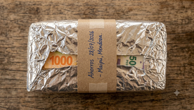 El truco viral para guardar los billetes sin humedad.&nbsp;