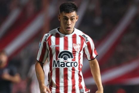 El hijo del Muñeco Gallardo hizo su primer gol en Primera y emocionó con su mensaje familiar. El hijo del Muñeco Gallardo hizo su primer gol en Primera y emocionó con su mensaje familiar.