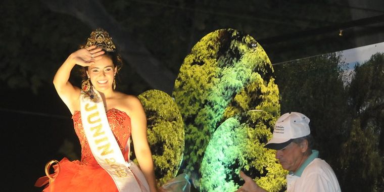 El este medocino dice presente con la Reina de Junín. Foto: Pachy Reynoso/MDZ