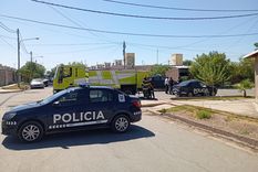 La Policía esta mañana en el barrio de Las Heras. Foto: Imagen de archivo