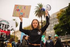 Nicki Becker es una gran activista argentina. Foto: @ph_gonzalo_