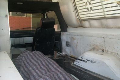 MDZol | En esta ambulancia abandonaron el cadáver de Daniela.