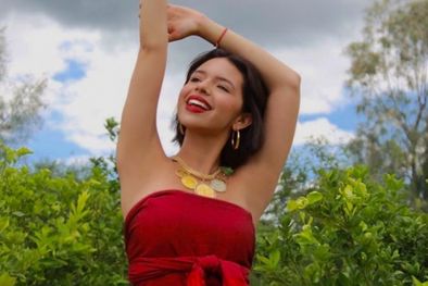MDZol | Ángela Aguilar, a sus 17 años, ya es rferente de moda. Foto: Telemundo
