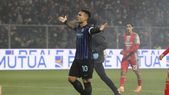 Lautaro Martínez anotó en el triunfo del Inter. Lautaro Martínez anotó en el triunfo del Inter.