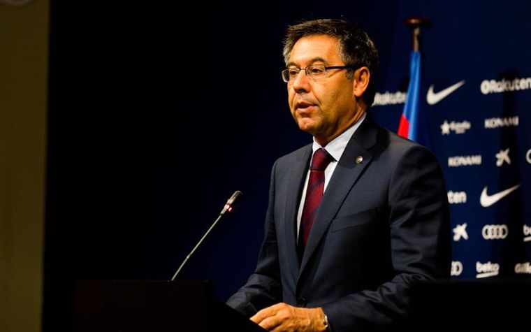 Josep María Bartomeu, presidente del Barça. FC Barcelona Foto: FC Barcelona