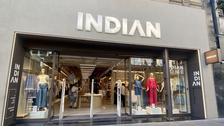 La marca uruguaya Indian abrirá sus tiendas en Mendoza.