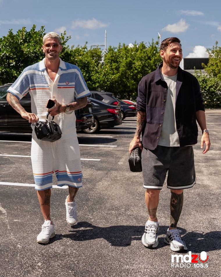 Mirá los looks de los jugadores en Fort Lauderdale.