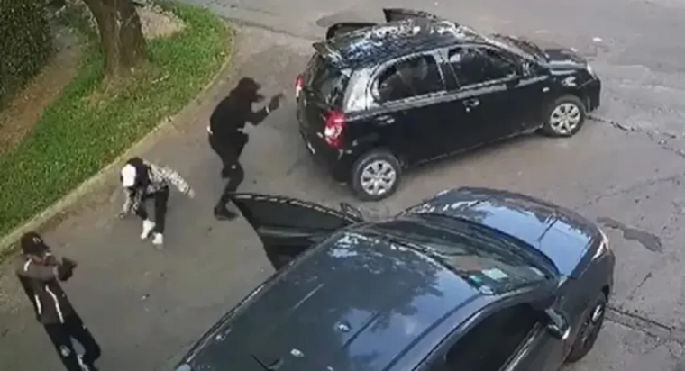 Avanzan las investigación de los detenidos tras el asesinato del gendarme en el Palomar. Foto: Captura de video