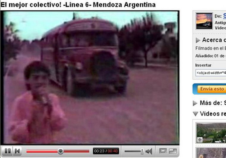 Uno de los videos de Sergio, fechado en 1985.