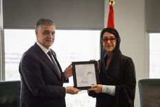 Jorge Macri en Abu Dabi en busca de inversiones para la Ciudad de Buenos Aires.