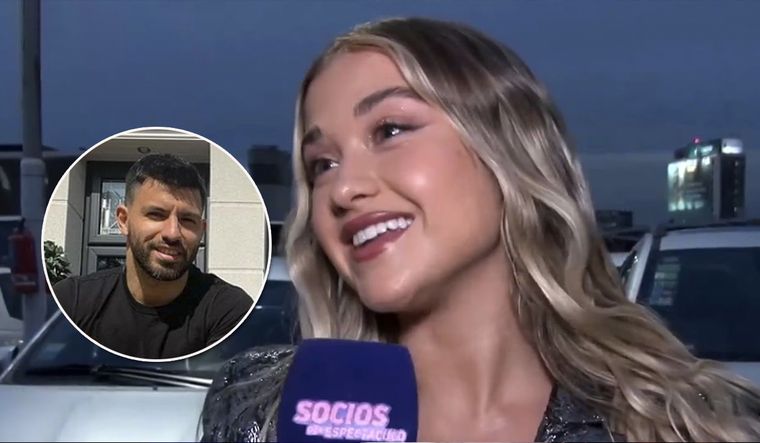Sofía Calzetti subió un video para confirmar su vuelta con el Kun Agüero Foto: Captura TV
