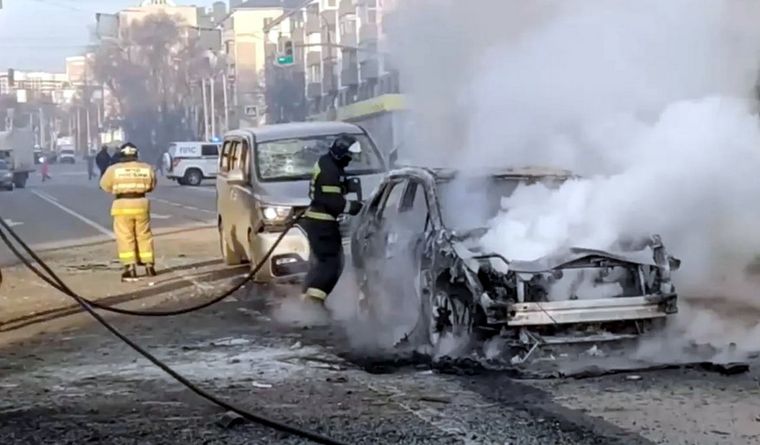 La ciudad de Bélgorod ya ha sufrido muchos atentados por parte de Ucrania. Foto: Efe.