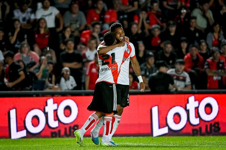 Borja y la foto que posteó junto a Barco. Foto: @miguelaborja23