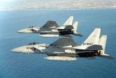 Dos cazas de Japón, varios de ellos irán a Reino Unido a hacer maniobras. Foto: Wikipedia