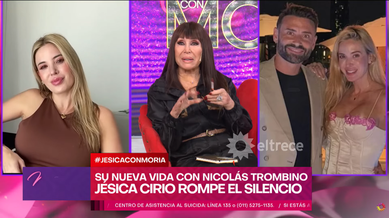Jésica Cirio habló sobre su relación. Jésica Cirio habló sobre su relación.