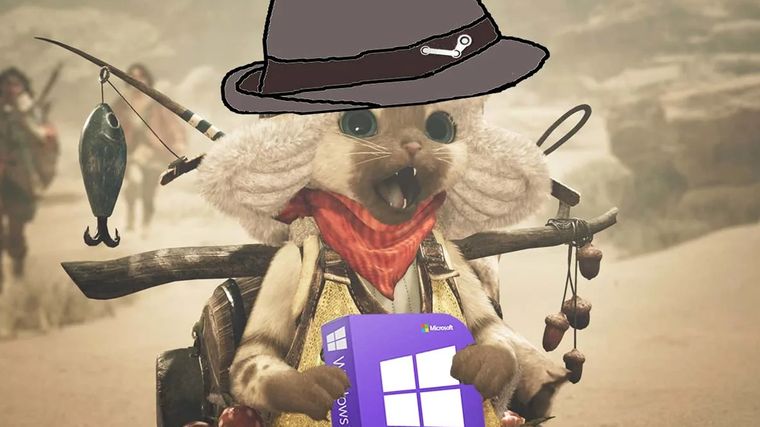 Monster Hunter Wilds, Rise y World podrían fallar en PC tras el fin del soporte de Windows 10 en octubre de 2025.