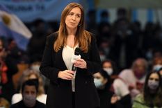 María Eugenia Vidal fulminó al Gobierno por la prohibición de las cuotas para la compra de viajes al exterior. Foto: Télam