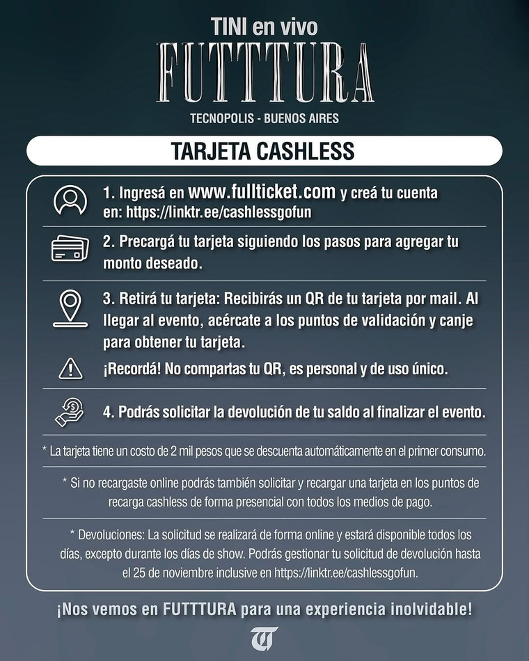 Sistema cashless. Créditos: latriplete___ Sistema cashless. Créditos: latriplete___