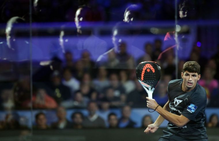Arturo Coello, uno de los finalistas. Foto: Prensa Mendoza Premier Padel