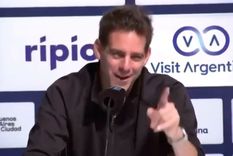 el palazo de del potro a un periodista en plena conferencia de despedida: vos no me... el palazo de del potro a un periodista en plena conferencia de despedida: vos no me...