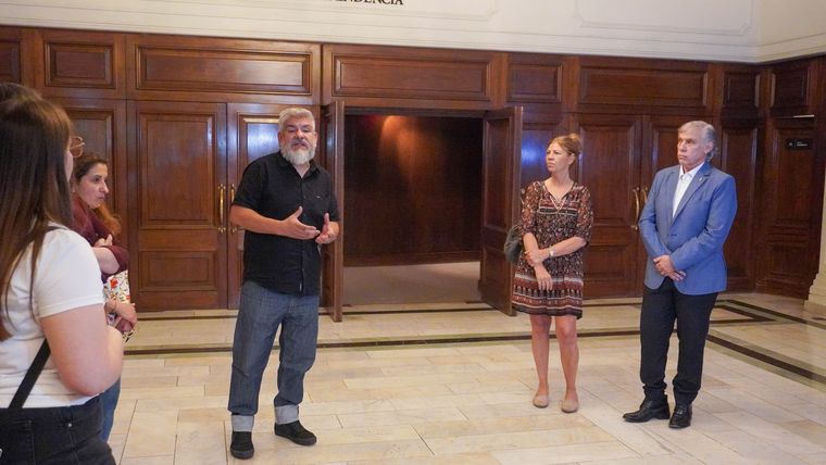 Cristina Sonego, Diego Gareca, Patricia Slukich y Gustavo Capone. Cristina Sonego, Diego Gareca, Patricia Slukich y Gustavo Capone.