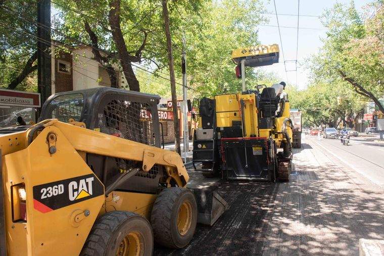 Aysam concluyó con los recambios de cañerías en el sector comprendido entre Lavalle y Buenos Aires de calle San Juan. Foto: Ciudad de Mendoza