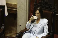 La presidente del Senado, Victoria Villarruel.