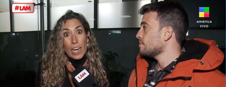 La periodista se mostró cercana a un exparticipante de la casa. Créditos: Archivo MDZ
