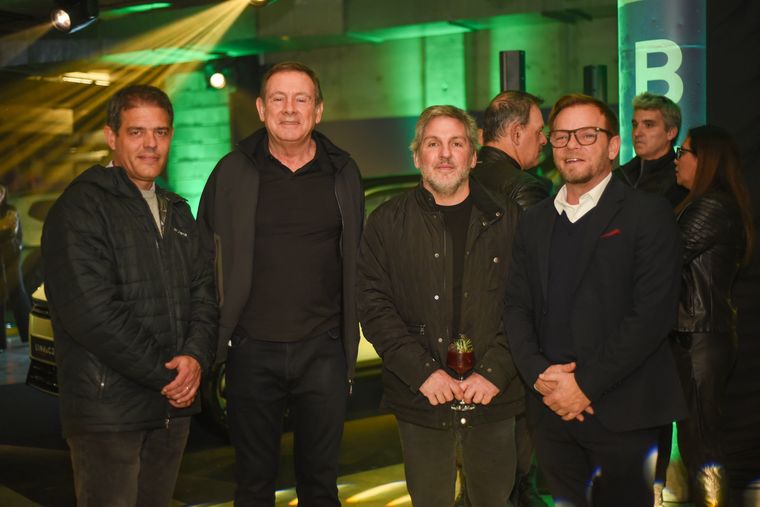 Jorge Valdemoros, Edgardo André, Diego Lago y Diego Lacolla. Jorge Valdemoros, Edgardo André, Diego Lago y Diego Lacolla.