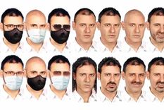 Los investigadores difundieron fotomontajes del economista