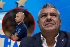 Claudio Tapia le dará la confianza a Mascherano. Claudio Tapia le dará la confianza a Mascherano.