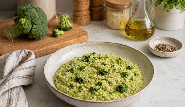 Receta de risotto de brócoli