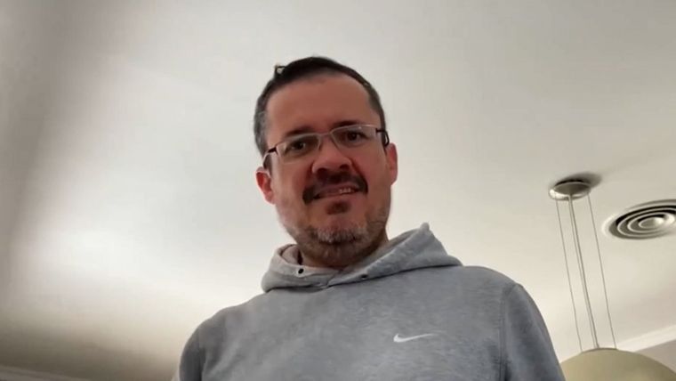 El único imputado por el doble parricidio. Foto: NA