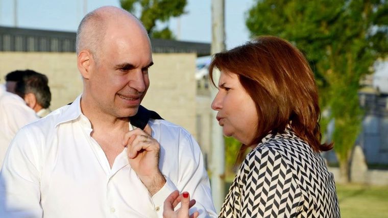 Rodríguez Larreta y Bullrich, dos referentes de JxC.