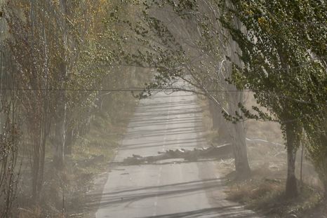 Se espera la llegada del viento Zonda este jueves. Se espera la llegada del viento Zonda este jueves.