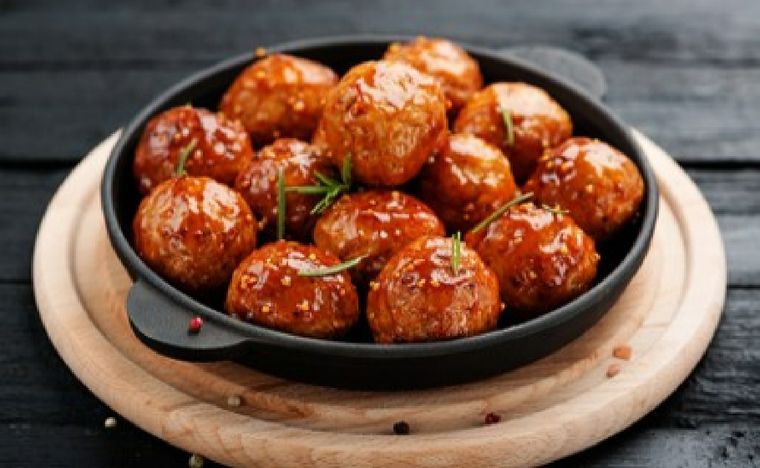 Albóndigas de cerdo agridulce Una receta simple y deliciosa en pocos minutos Foto: Shutterstock