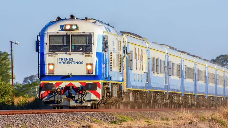 El tren llegará a Justo Daract, una localidad a casi 117 kilómetros de la capital provincial Foto: Diario Democracia