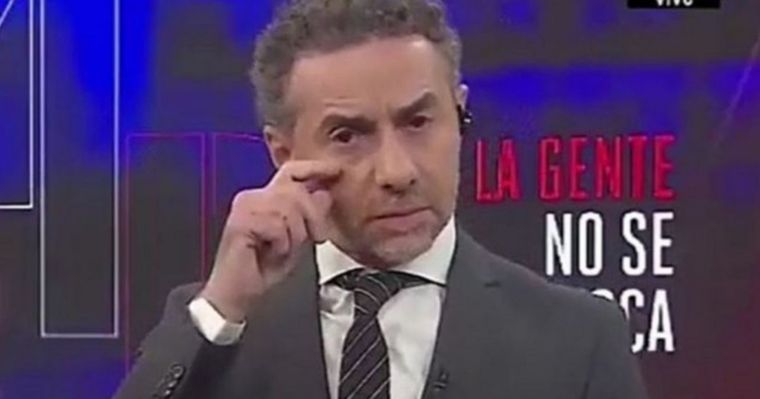 Luis Majul, en el ojo de la tormenta con la comunidad LGBTIQ+. Foto: Captura de video LN+