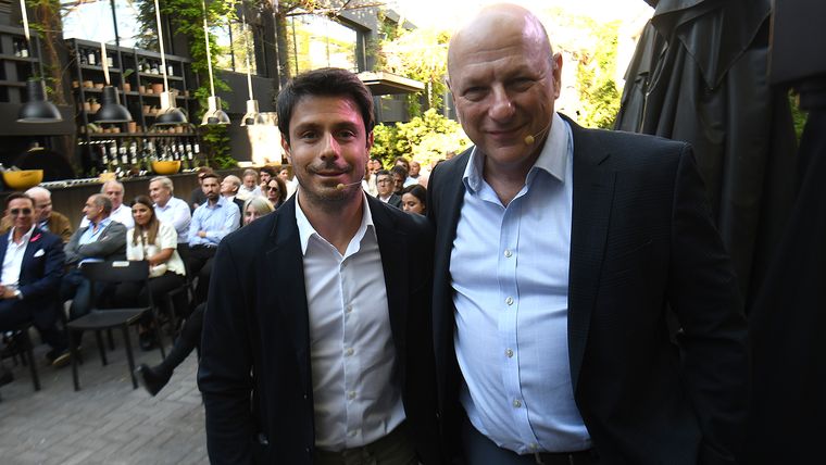 Alfredo Romano y Sergio Berensztein, los disertantes. Alfredo Romano y Sergio Berensztein, los disertantes.