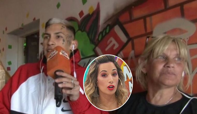 Claudia cruzó a Berardi La mamá de L-Gante defendió a su hijo.