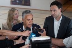 El gobernador Alfredo Cornejo. El gobernador Alfredo Cornejo.