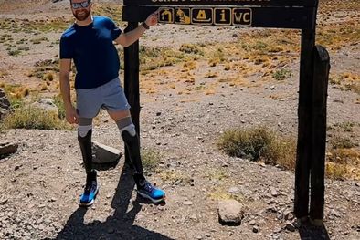 MDZol | Bryan compartió su experiencia en el Aconcagua en su cuenta de Instagram Foto: Captura de video IG @brianreynolds