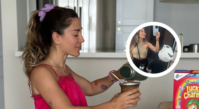 Jimena Barón y Momo están en Miami para ver la final de la Copa América La artista y su hijo disfrutan de increíbles días de sol