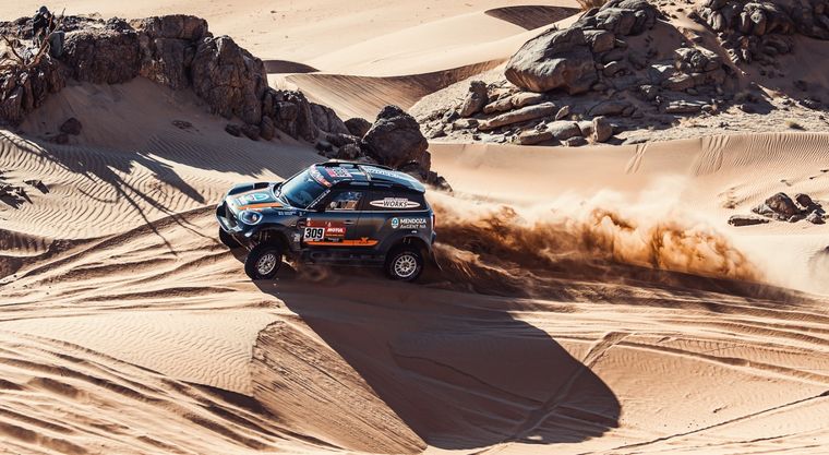 Orly avanzó en la general y va por más. Foto: X-Raid