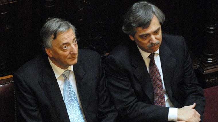 Néstor Kirchner y Alberto Fernández Foto: Archivo Mdz