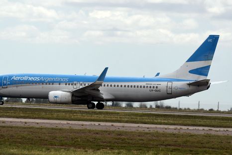 Aerolíneas Argentinas.