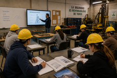 La DGE presentó la formación de Perforista Minero junto a autoridades de Educación Superior y Minería.