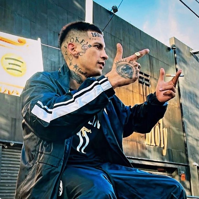 Cantante de cumbia L-Gante Foto: L-Gante/ Instagram