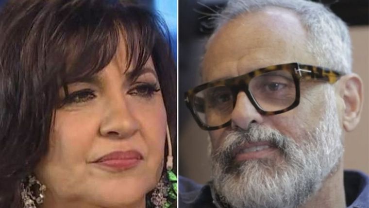 La Negra Vernaci y Jorge Rial