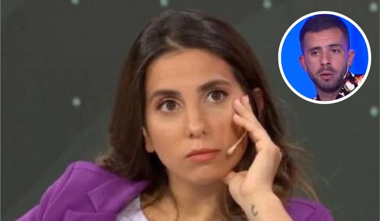 Cinthia Fernández le dedicó una canción fortísima a Defederico. Foto: Captura TV